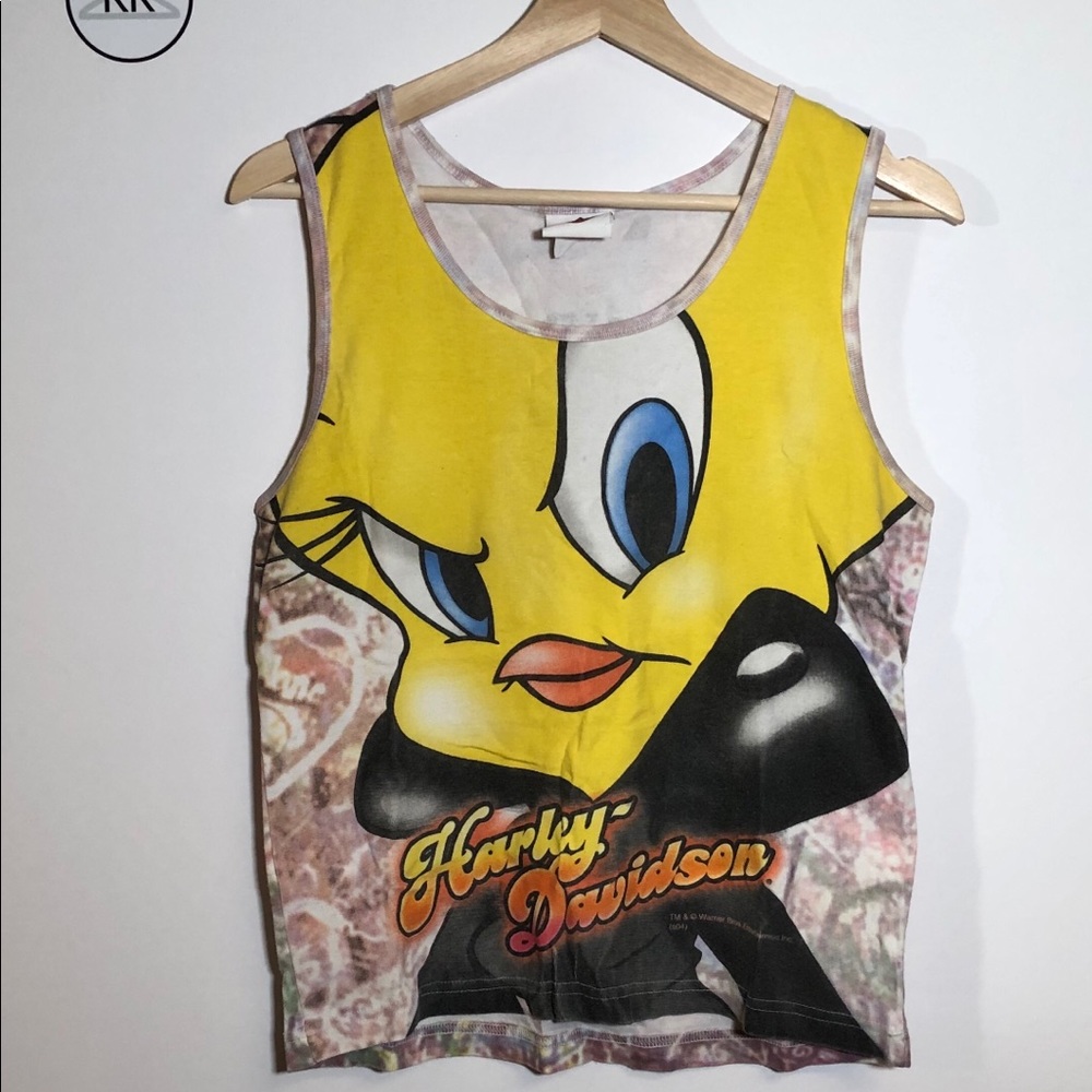 Vintage Tweety Harley-Davidson Tank top!